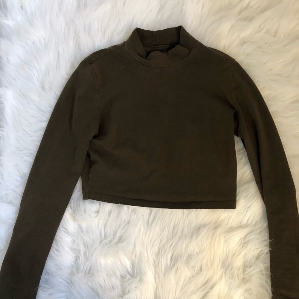 TNA LONG SLEEVE CROP